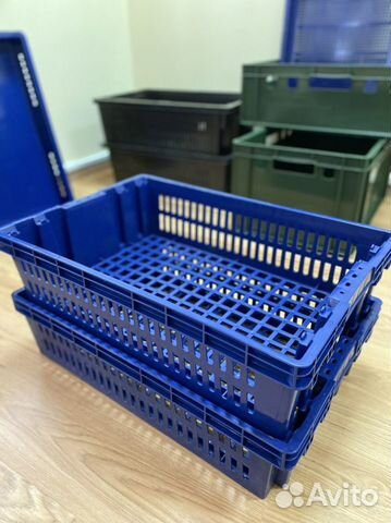 Ящики пластиковые хлебные лотки