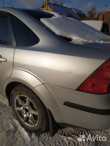 Крыло заднее левое (четверть) Ford Focus 2 седан