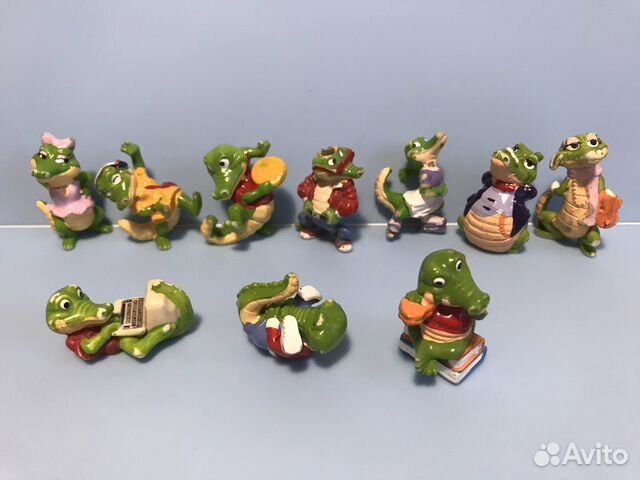 Крокодилы из Киндер-сюрприза (Kinder Surprise)