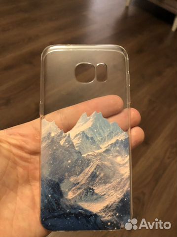 Силиконовый чехол Galaxy S7 edge