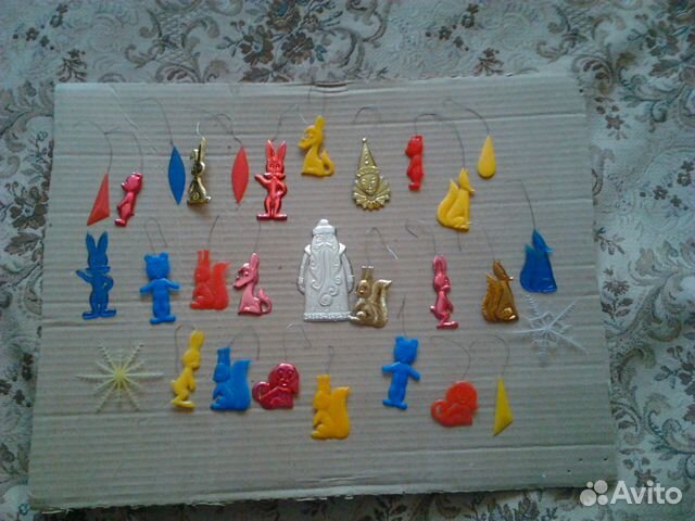 Елочные игрушки СССР