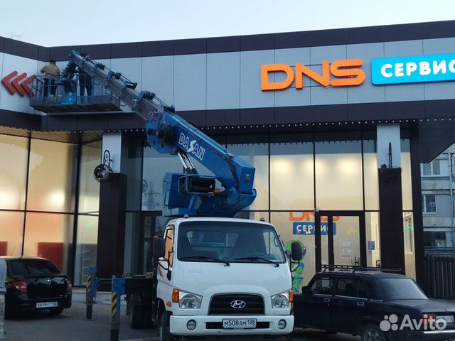 Аренда и услуги телескопической автовышки, 300 кг, 30 м