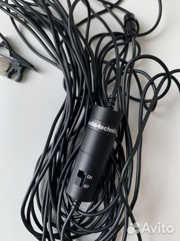 Микрофон петличный audio-technica