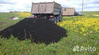 Грунт чёрный. Рыхлая жирная земля