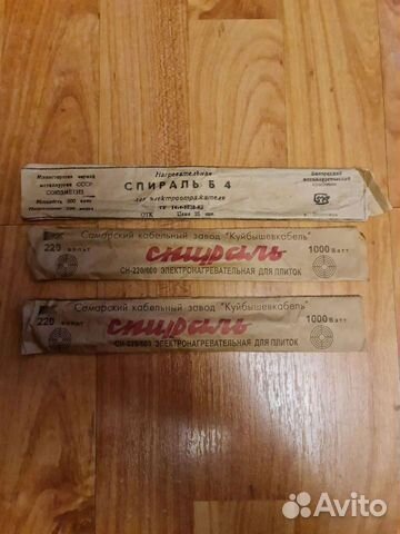 Спирали для электроплиток времен СССР