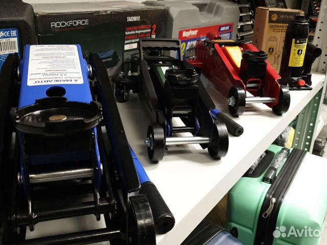 Домкрат бутылочный подкатной магазин