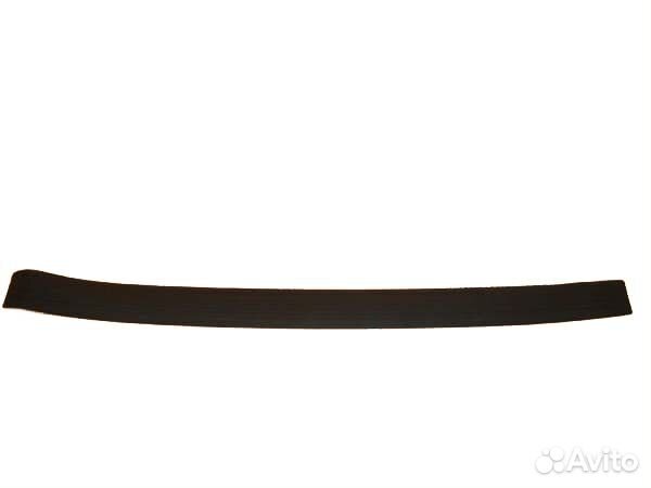 Накладка на задний бампер универсальная 104х8 с