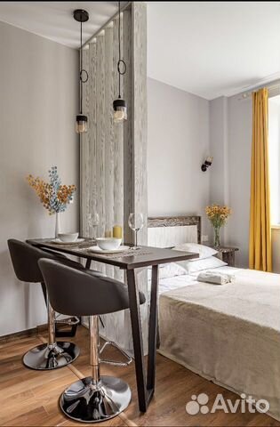 

Квартира-студия, 23 м², 1 кровать