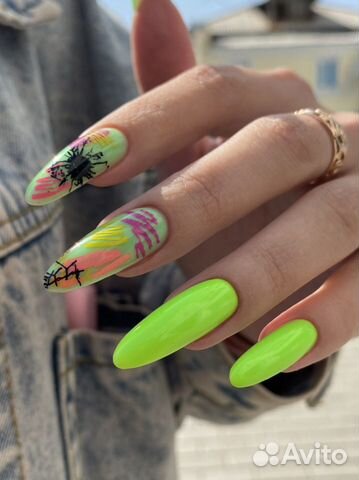 Маникюр гель-лак, наращивание, педикюр