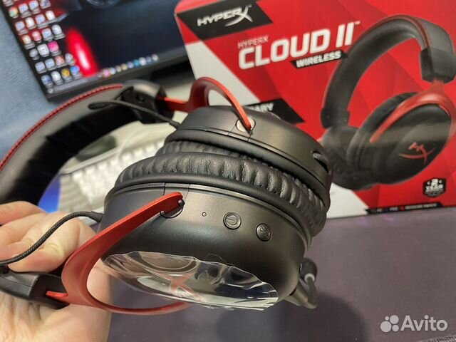 Новые наушники Hyperx Cloud 2 Wireless купить в Воткинске | Бытовая  электроника | Авито