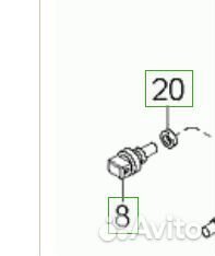 Датчик температуры Спортейдж 1