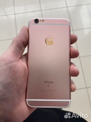 Телефон iPhone 6s rose gold 32gb