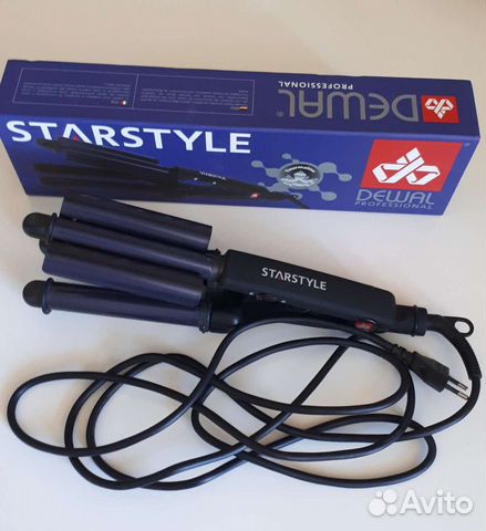 Тройная плойка Dewal StarStyle для завивки