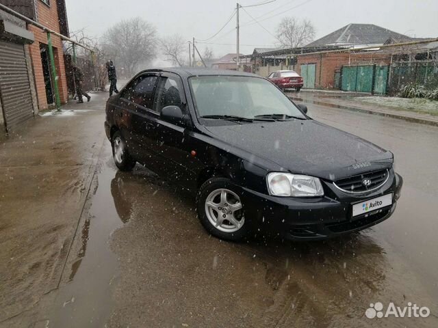 Hyundai Accent 1.5 МТ, 2006, 185 546 км