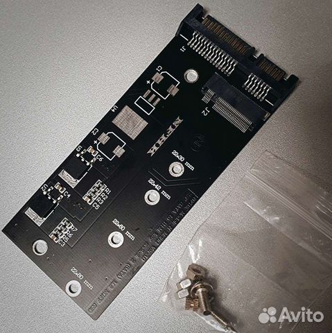 Адаптер Переходник SSD m2 SATA lll 3 nfhk, ngff