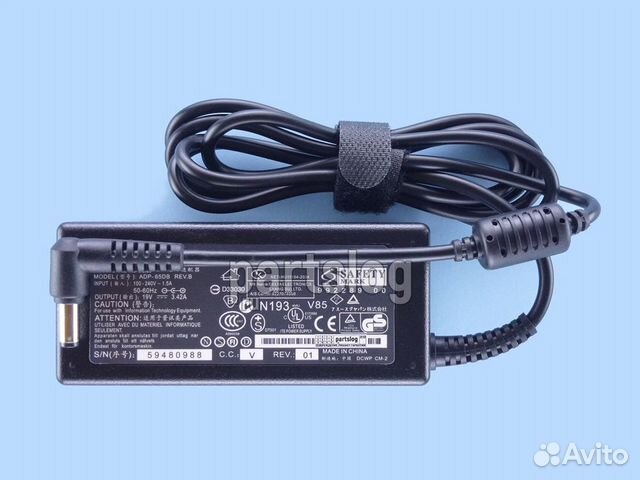 Блок питания для Asus 19V 3.42A 5.5x2.5mm 65W