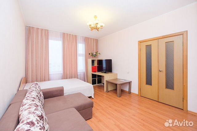 

1-к. квартира, 49 м², 2 кровати