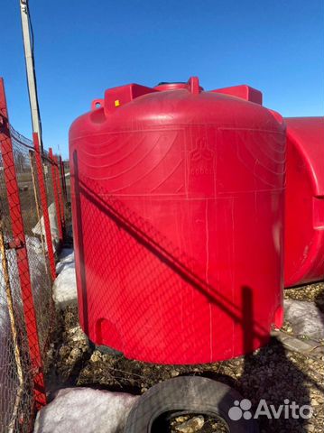 Пластиковая ёмкость TR кас 6000 л вертикальная