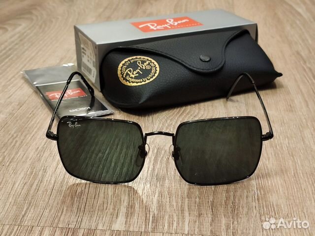 Оригинальные очки Ray Ban Square Classic, квадраты
