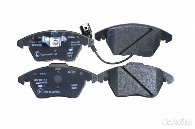 Тормозные колодки JZW 698 151 B