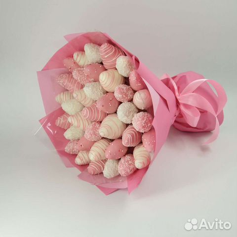 Букет из клубники в шоколаде/ сладкий подарок