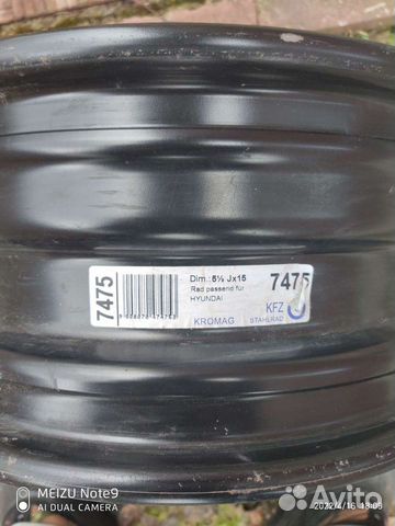 Стальные диски 4 alcar stahlrad KFZ 7475 R15 5.5J