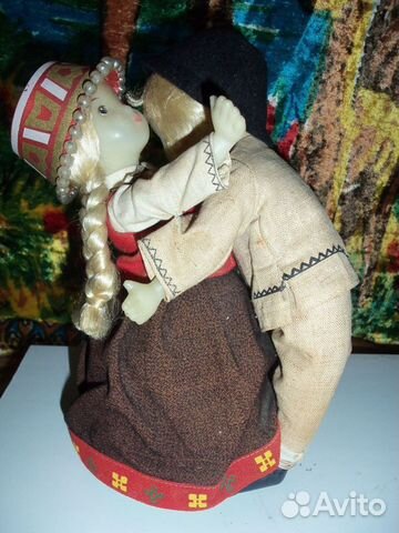 Кукла танцоры латвия парная