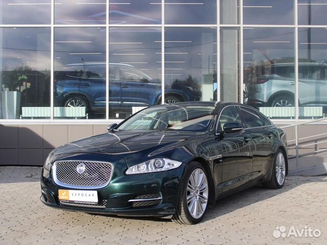 Jaguar XJ зеленый металлик