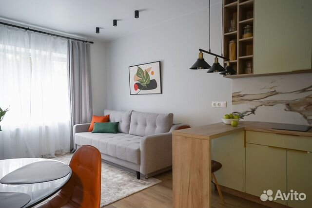 

1-к. квартира, 30 м², 2 кровати