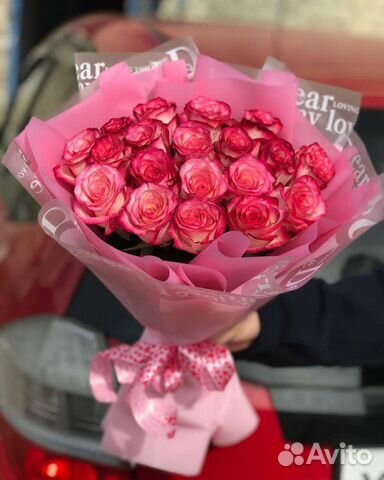 Букет 19 роз/Доставка