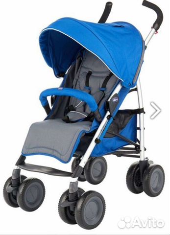 Прогулочная коляска Chicco Multiway blue
