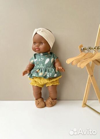 Наборы одежды 3 предмета для кукол/пупсов 32-38см