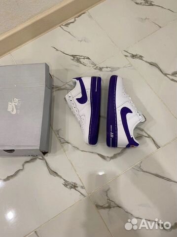 Кроссовки nike air force 1 белые женские