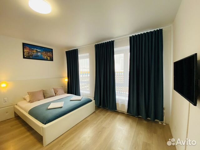 

Квартира-студия, 32 м², 1 кровать
