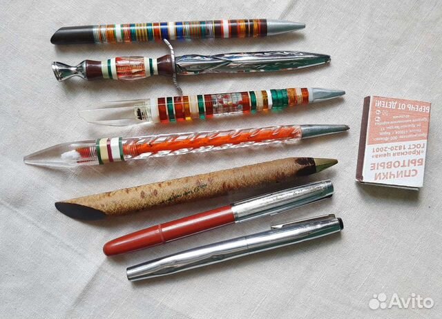 Ручки СССР наборные, эбонитовая, перьевые