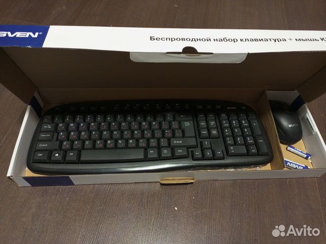 Беспроводная клавиатура и мышь