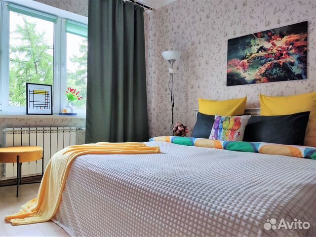 

1-к. квартира, 40 м², 3 кровати