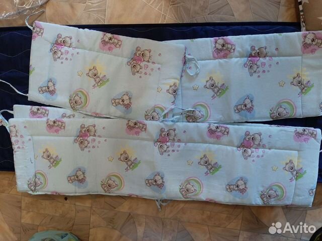 Бортики в кроватку