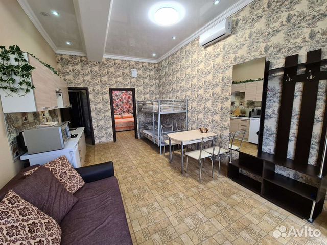 

Квартира-студия, 35 м², 3 кровати