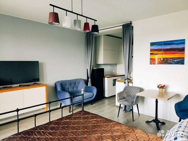 

Квартира-студия, 30 м², 1 кровать