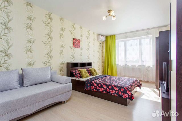 

1-к. квартира, 42 м², 2 кровати
