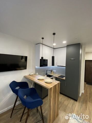 

Квартира-студия, 32 м², 3 кровати