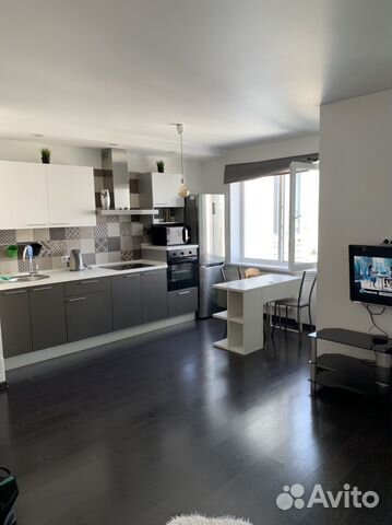 

Квартира-студия, 46 м², 1 кровать