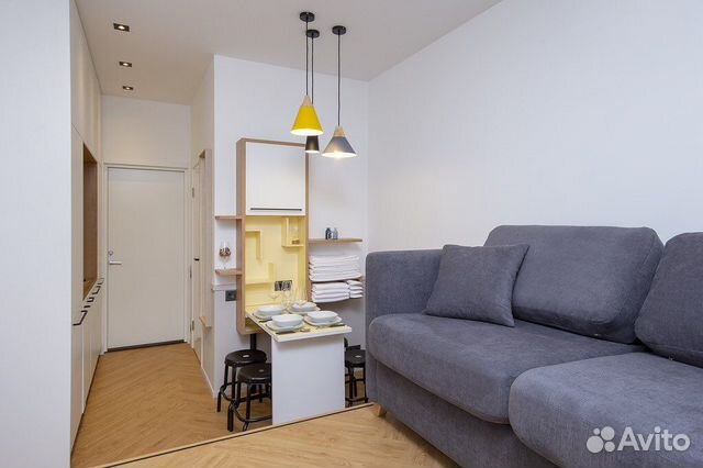 

Квартира-студия, 16 м², 2 кровати