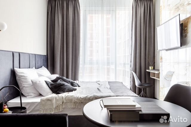 

Квартира-студия, 25 м², 2 кровати