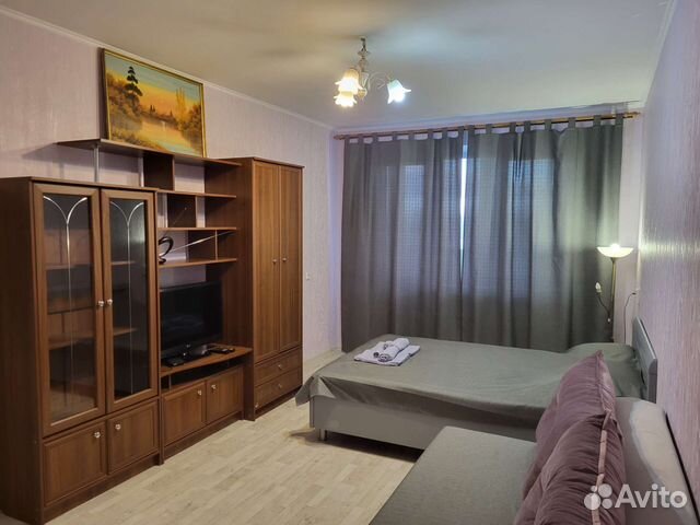 

1-к. квартира, 43 м², 2 кровати