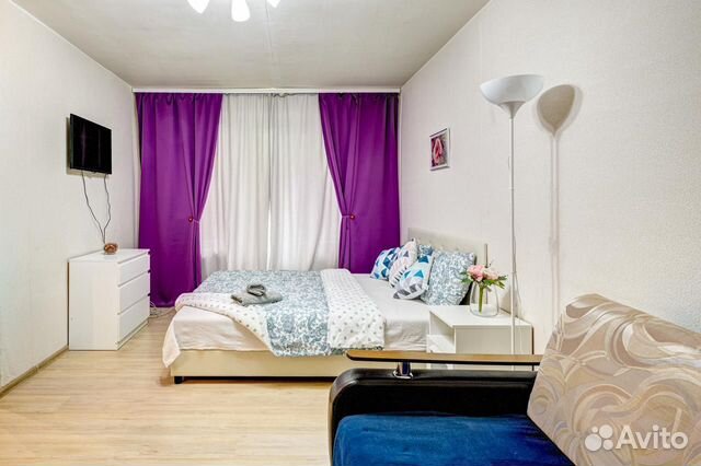 

1-к. квартира, 35 м², 2 кровати