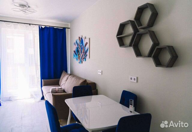 

1-к. квартира, 34 м², 2 кровати