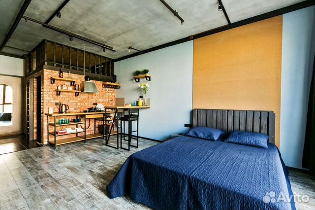 

Квартира-студия, 35 м², 2 кровати