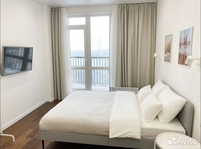 

Квартира-студия, 30 м², 2 кровати